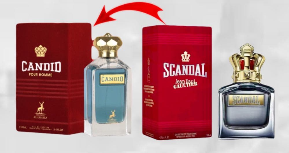 عطر Candid للرجال   حجم 100 ملي 